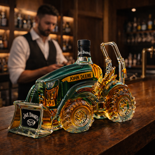 Jack Daniel's Whisky Decanter - Tractor Edition