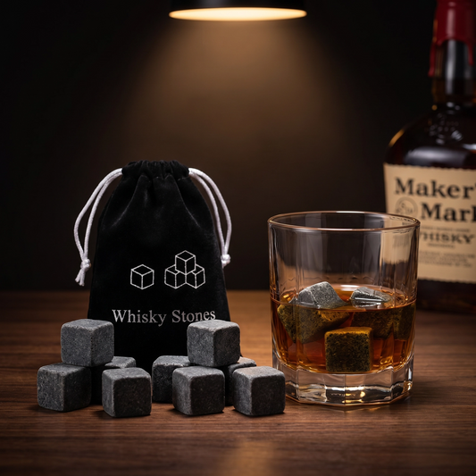 Garage Glass Co. Whiskey Stones — Set of 9